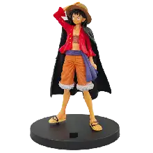 ACTION FIGURE - ANIME FIGURE STANDING LUFFY CLOAK BATTLE 17CM - NO.07